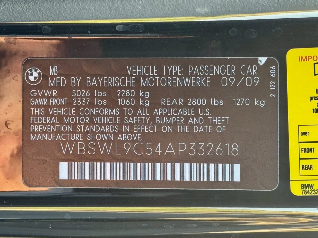 2010 BMW M3 Convertible